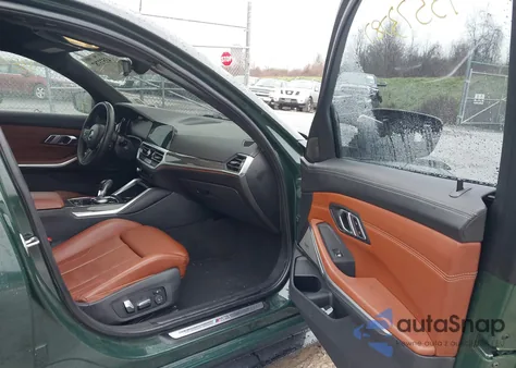 2022 BMW M3 Competition xDrive из США, поврежденный, VIN WBS43AY00NFN20909